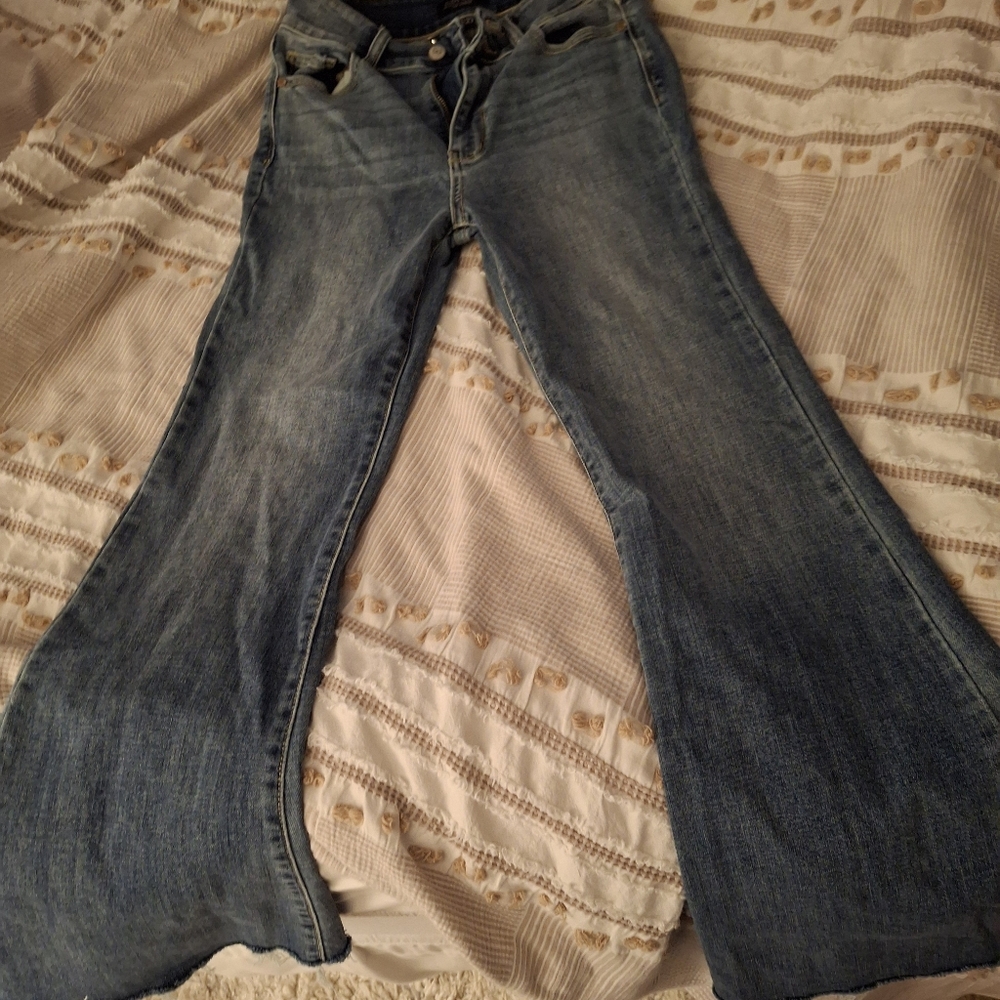 Women's Blue Flared Jeans Judy Blue